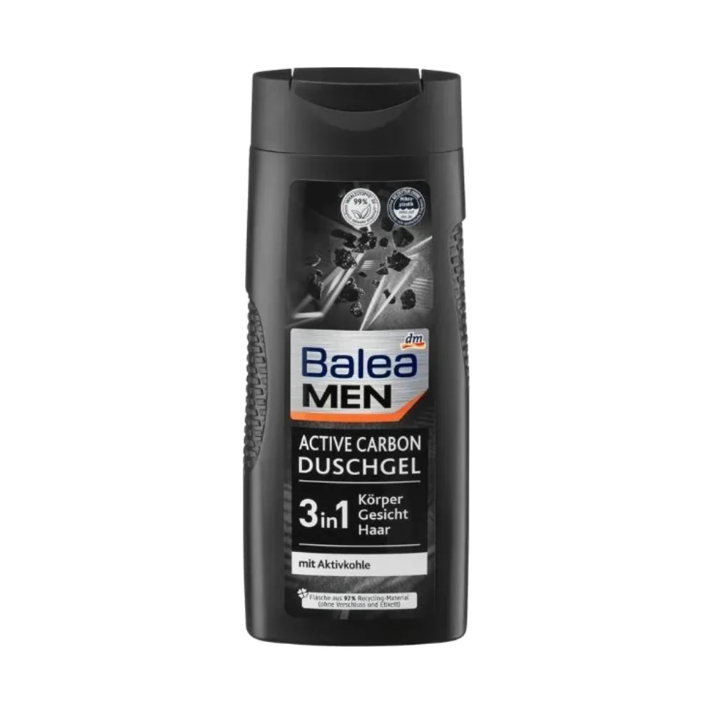 Balea Men Active Carbon Shampoo Gel Douche 300ml