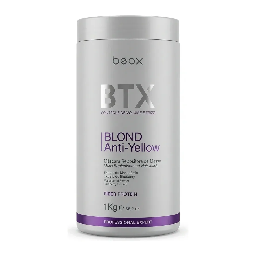 beox – BLOND Anti-Yellow – Cheveux blonds éclatants sans reflets jaunes – 1 Kg