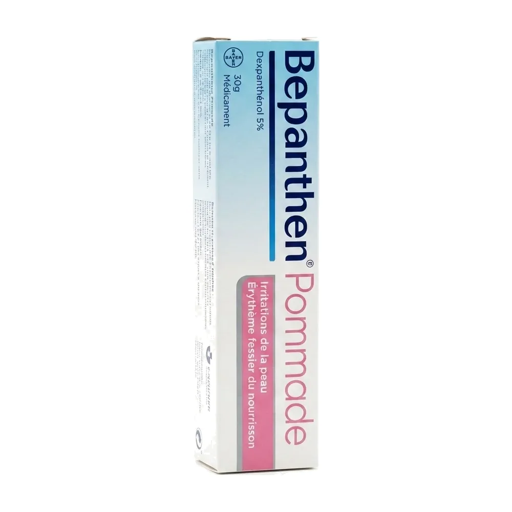 Bepanthen – Pommade – Réparation des irritations cutanées et érythème fessier – 30g