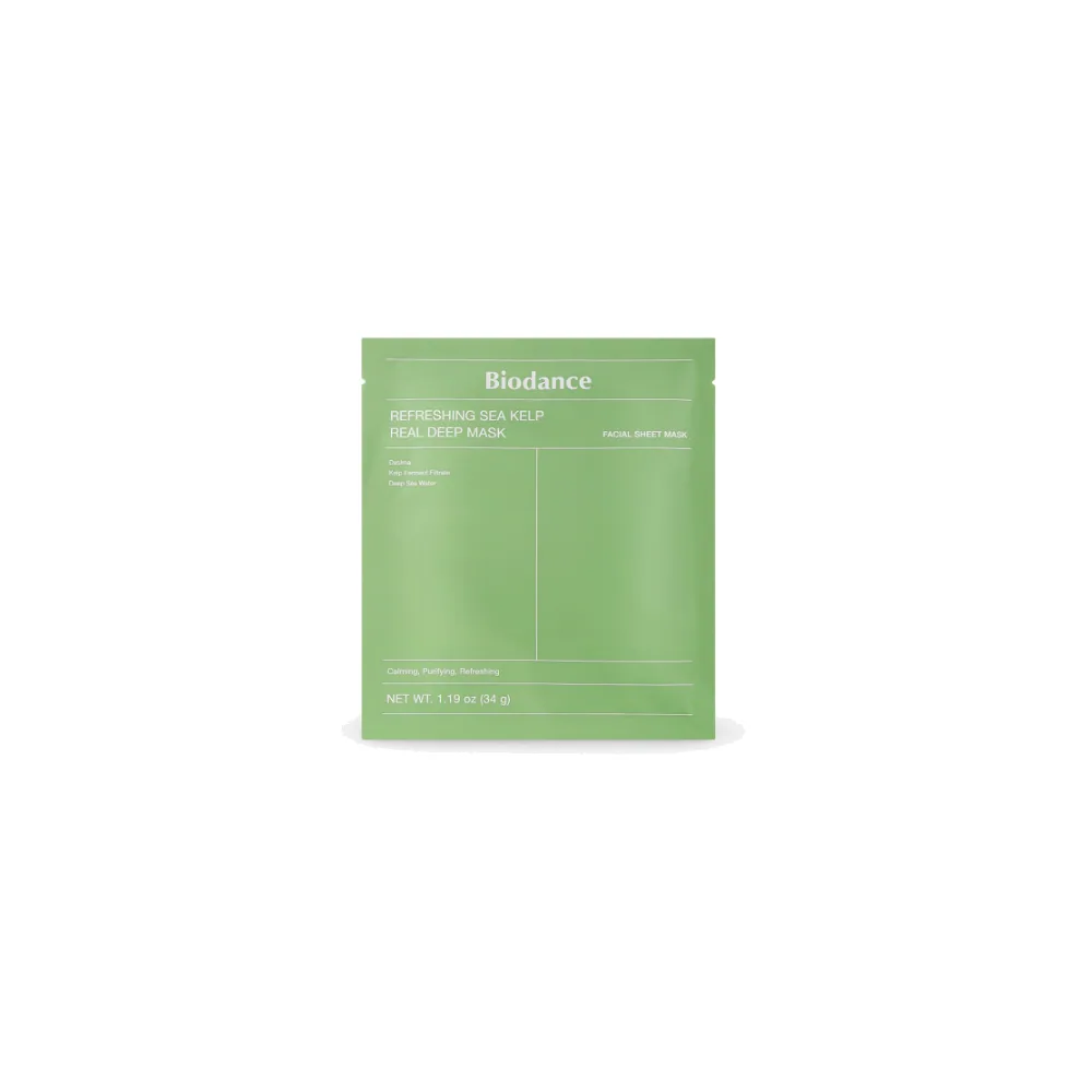 Biodance Refreshing Sea Kelp Real Deep Mask 34g