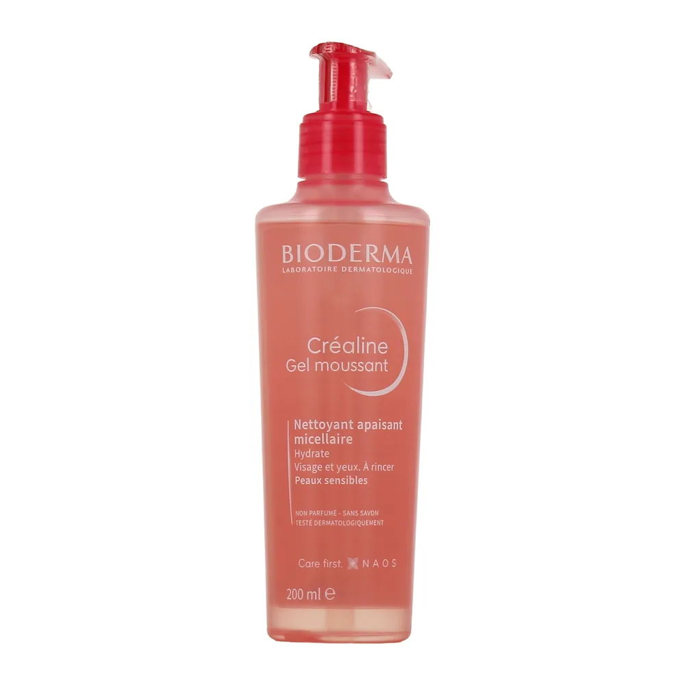 BIODERMA Créaline – Gel moussant flacon pompe