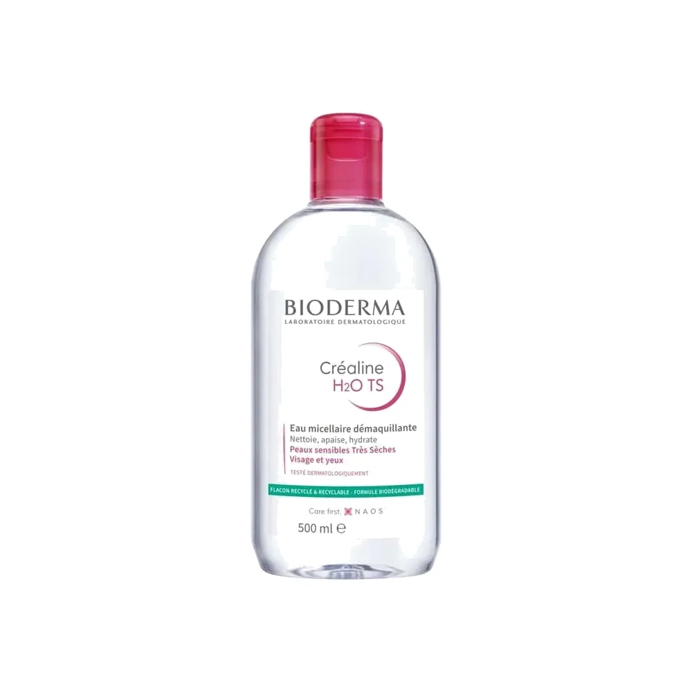 BIODERMA Créaline H2O Eau micellaire démaquillante 500ml