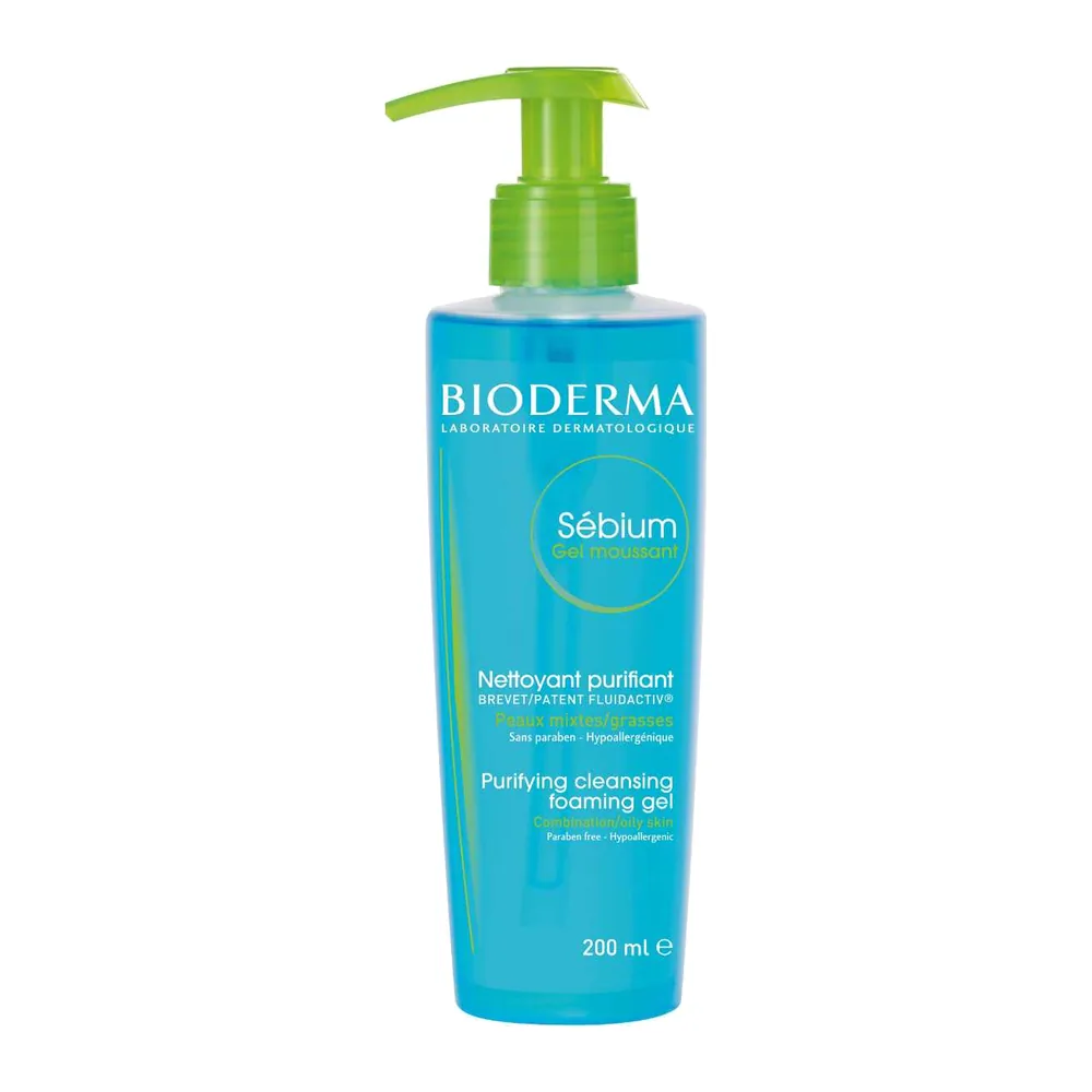 Bioderma Sébium Gel Moussant Nettoyant Purifiant