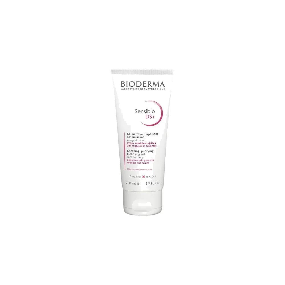 Bioderma Sensibio Ds+ Gel Nettoyant Apaisant Assainissant 200 Ml
