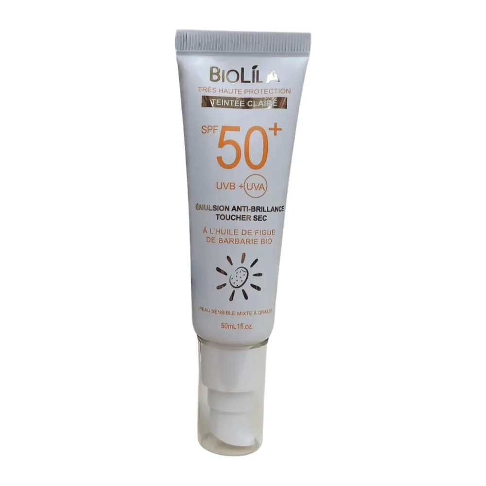 Biolila Ecran Total +50Spf Teinte Claire