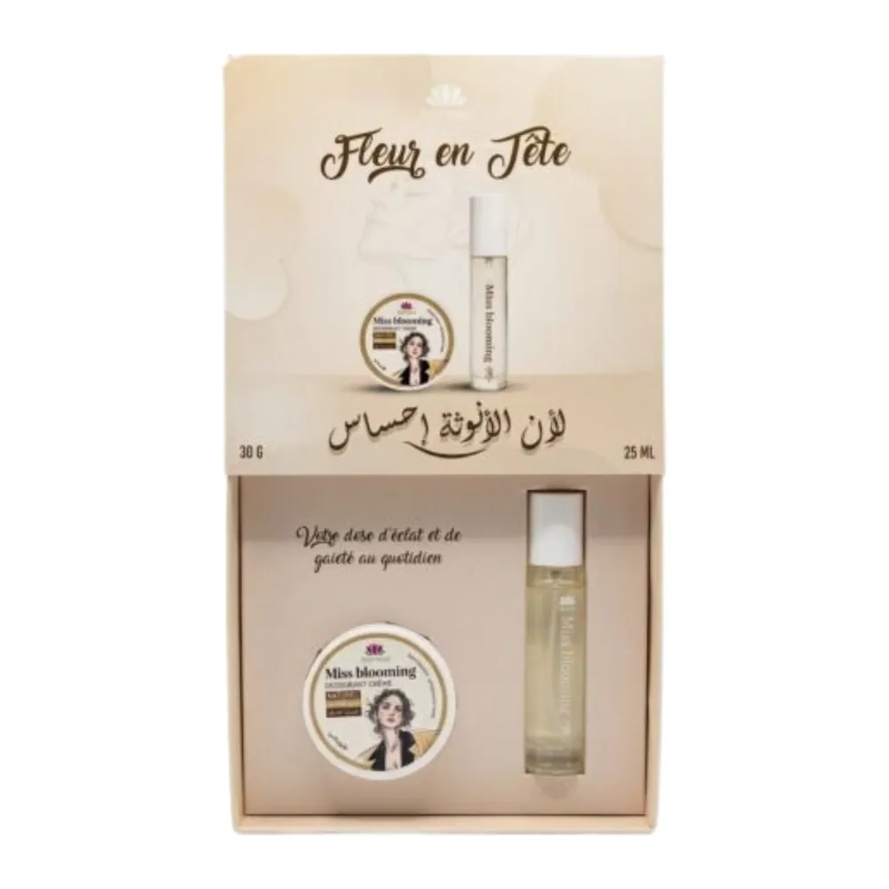 Bioness Coffret Creme Deodorante 30G + Parfum 25Ml Fleur En Fete