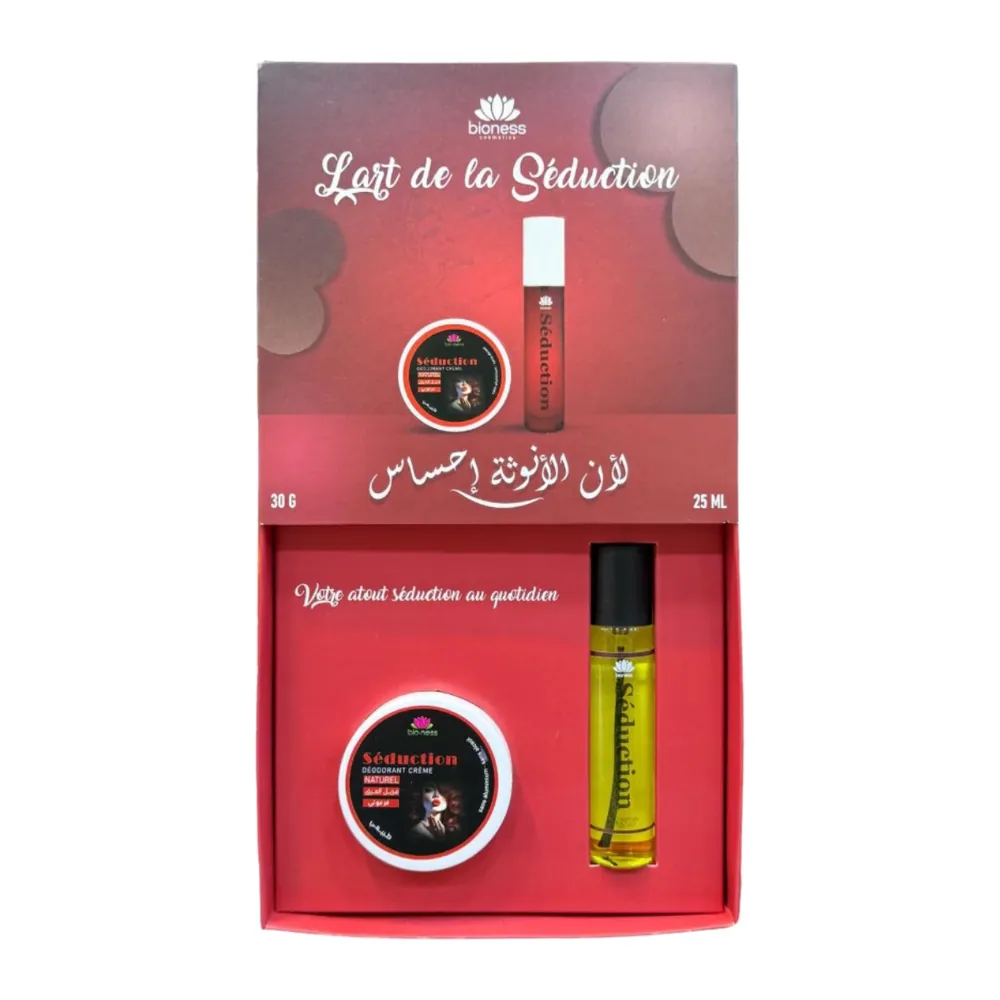 Bioness Coffret Creme Deodorante 30G + Parfum 25Ml L’Art De La Seduction
