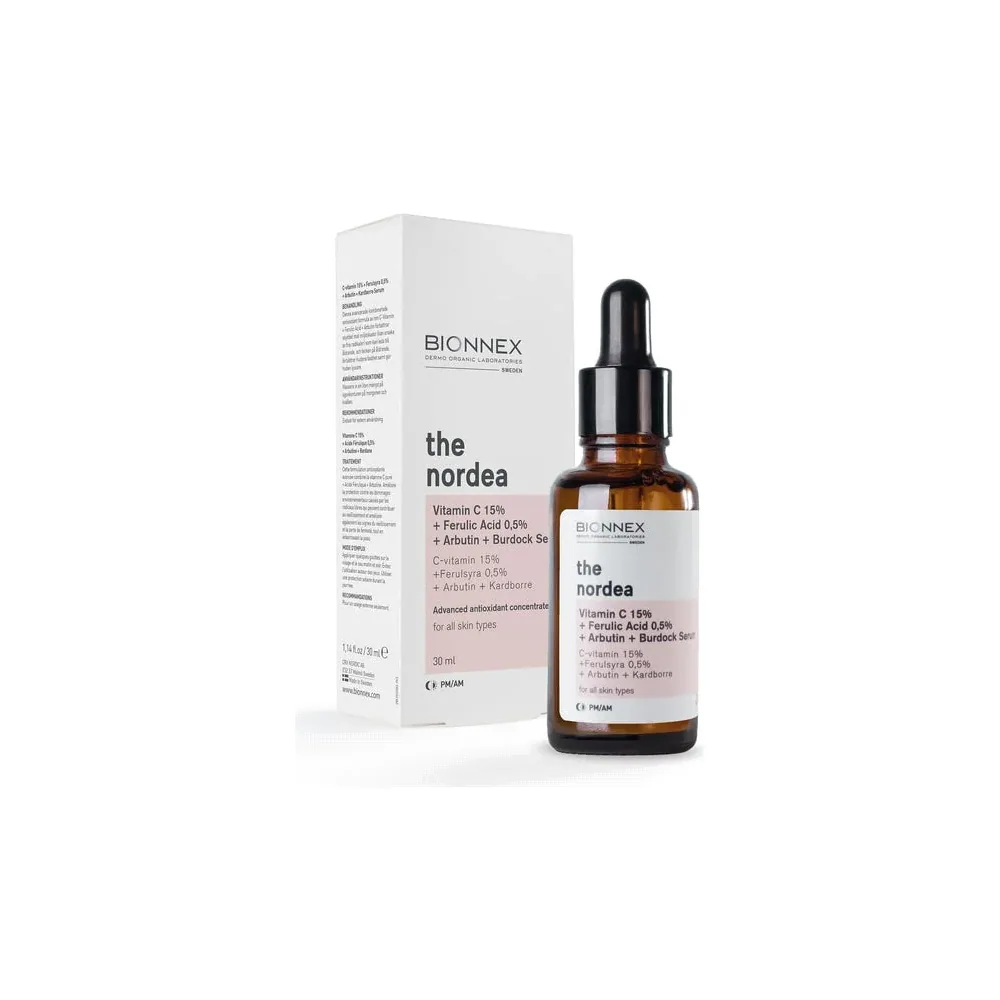 BIONNEX the Nordea – VITAMIN C 15% + ACID FERULIQUE 0,5% + BURDOCK SERUM
