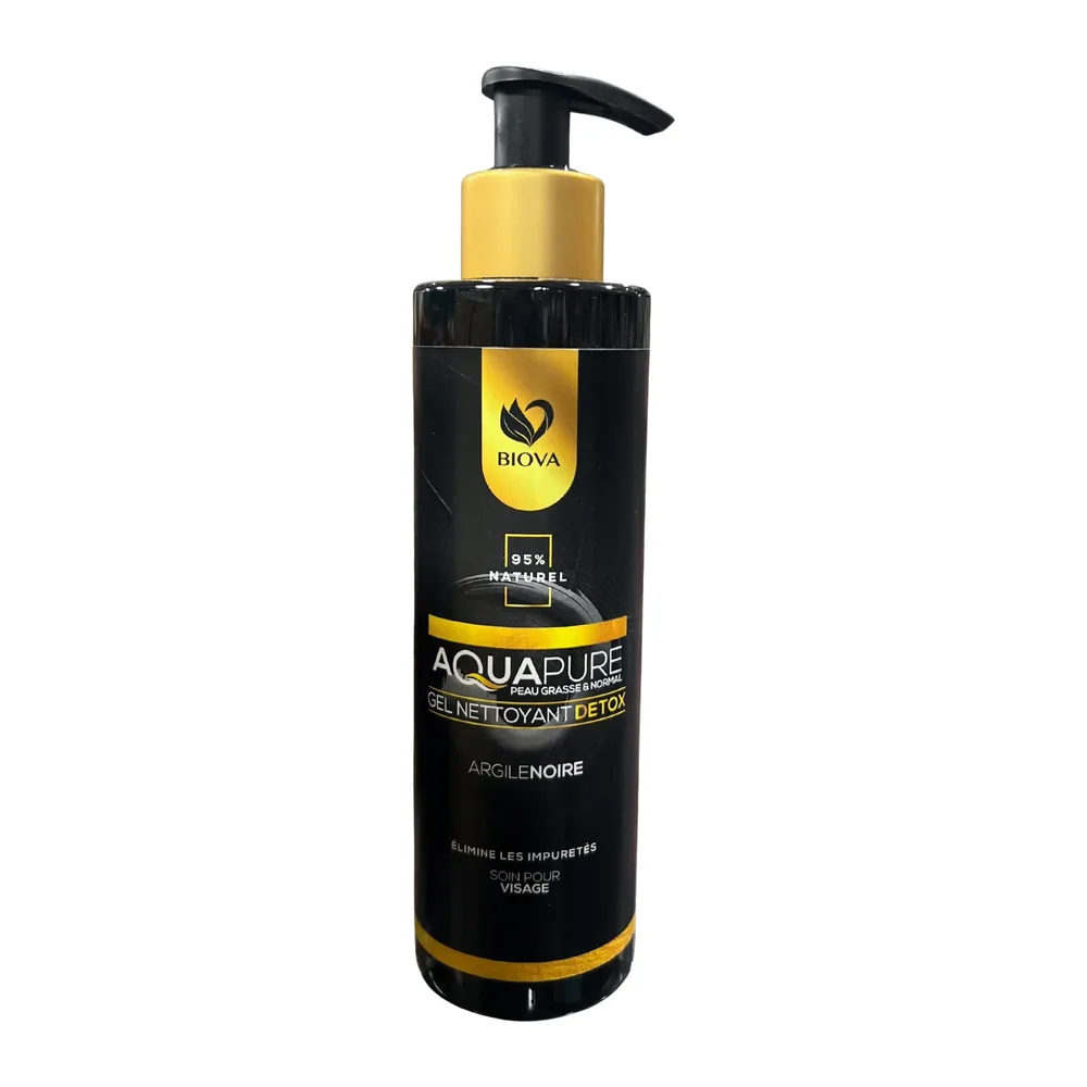 Biova Gel Nettoyant Visage Charbon
