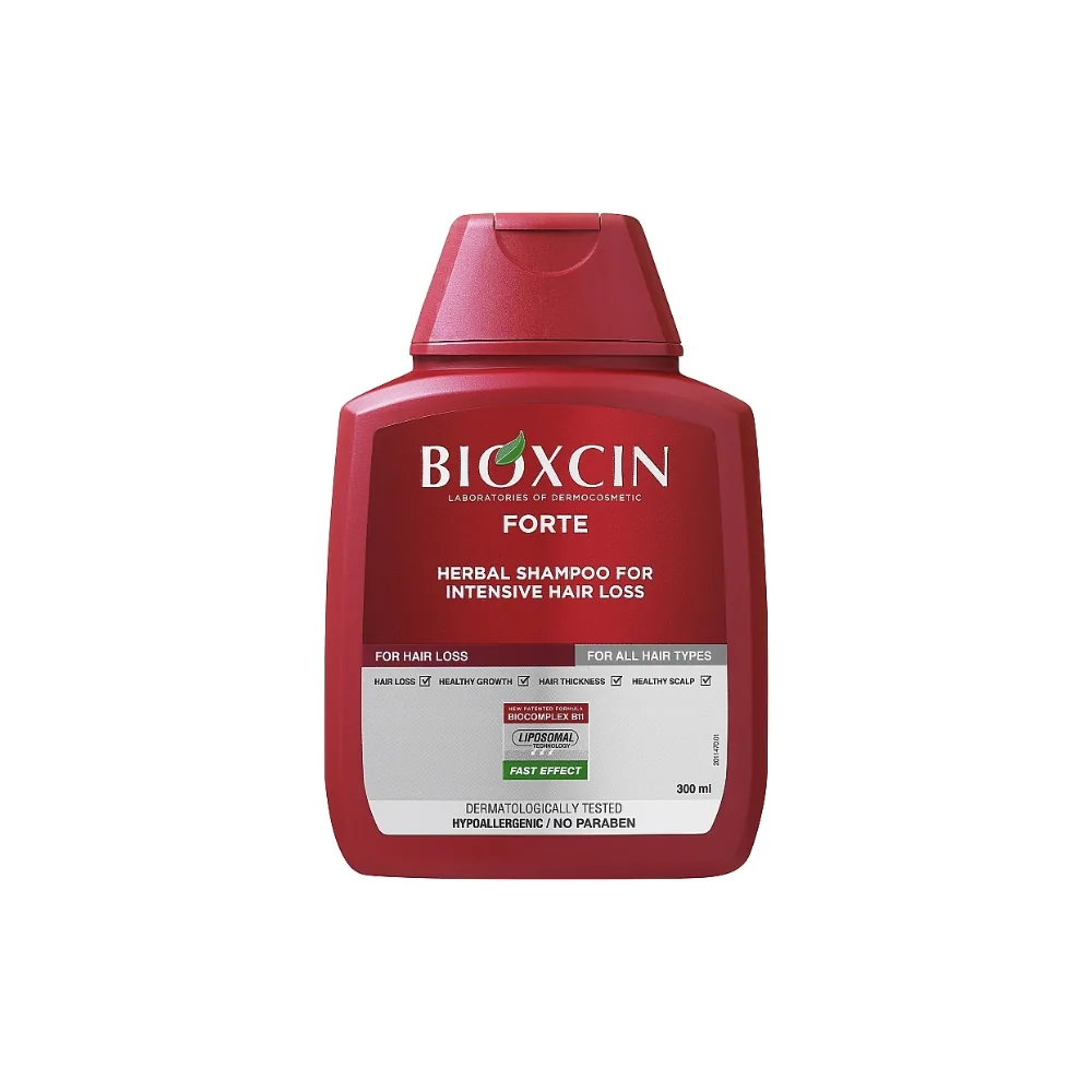 Bioxcin Derma Gen Shampoing Forte Aux Herbes Contre La Chute Tout Types Cheveux 300ml