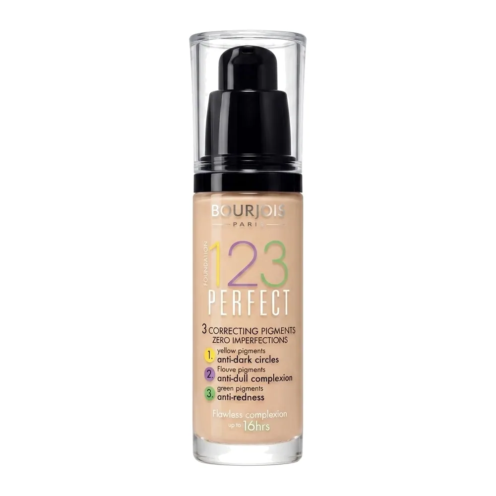 Bourjois – 123 Perfect Foundation – Zéro imperfections et teint parfait