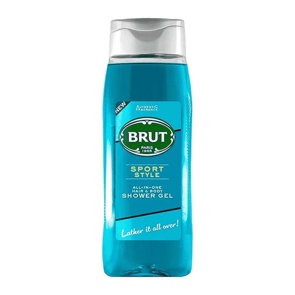 Brut Gel Douche Sport Style Hair And Body 500 Ml