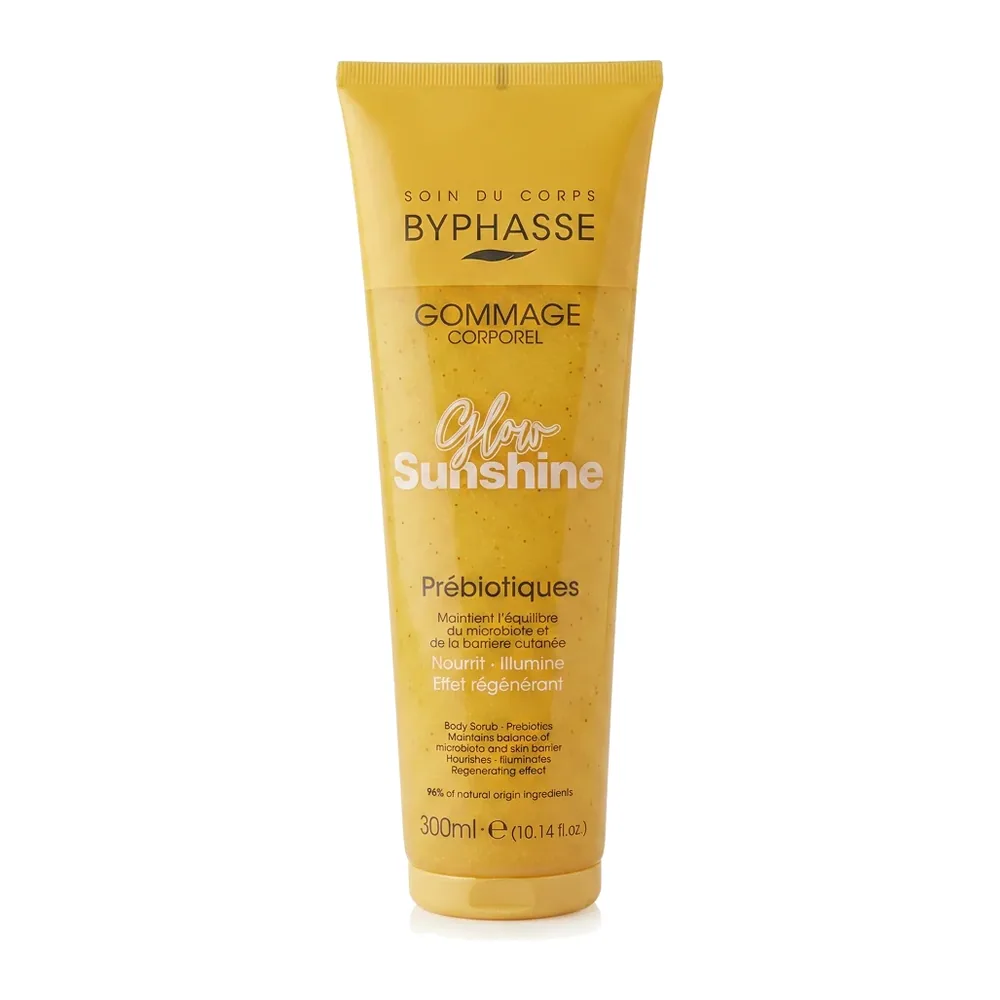 BYPHASSE – Glow Sunshine Gommmage Corporel – Exfoliant & Régénérant – 300ml