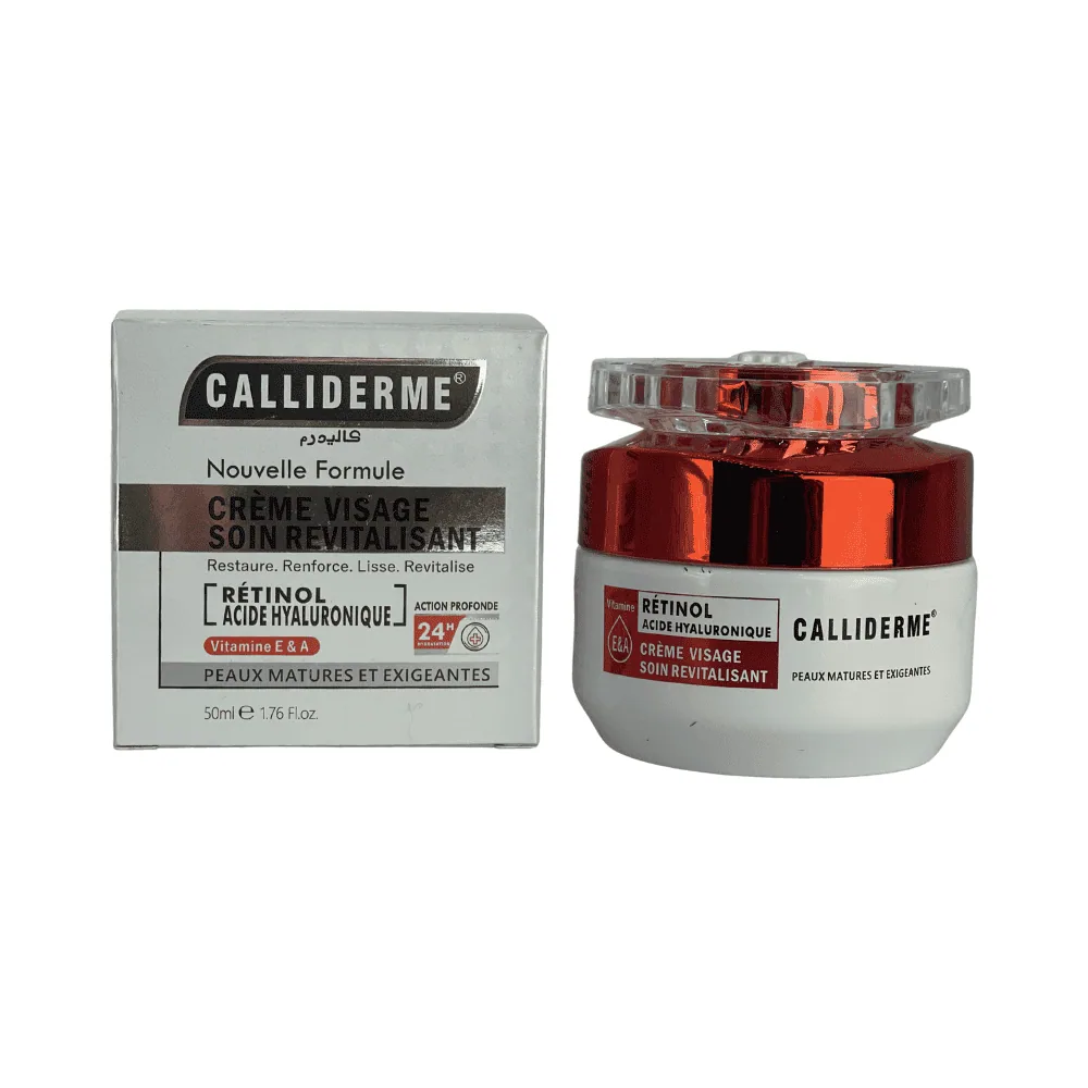 Calliderme Crème Visage Soin Revitalisant 50ml