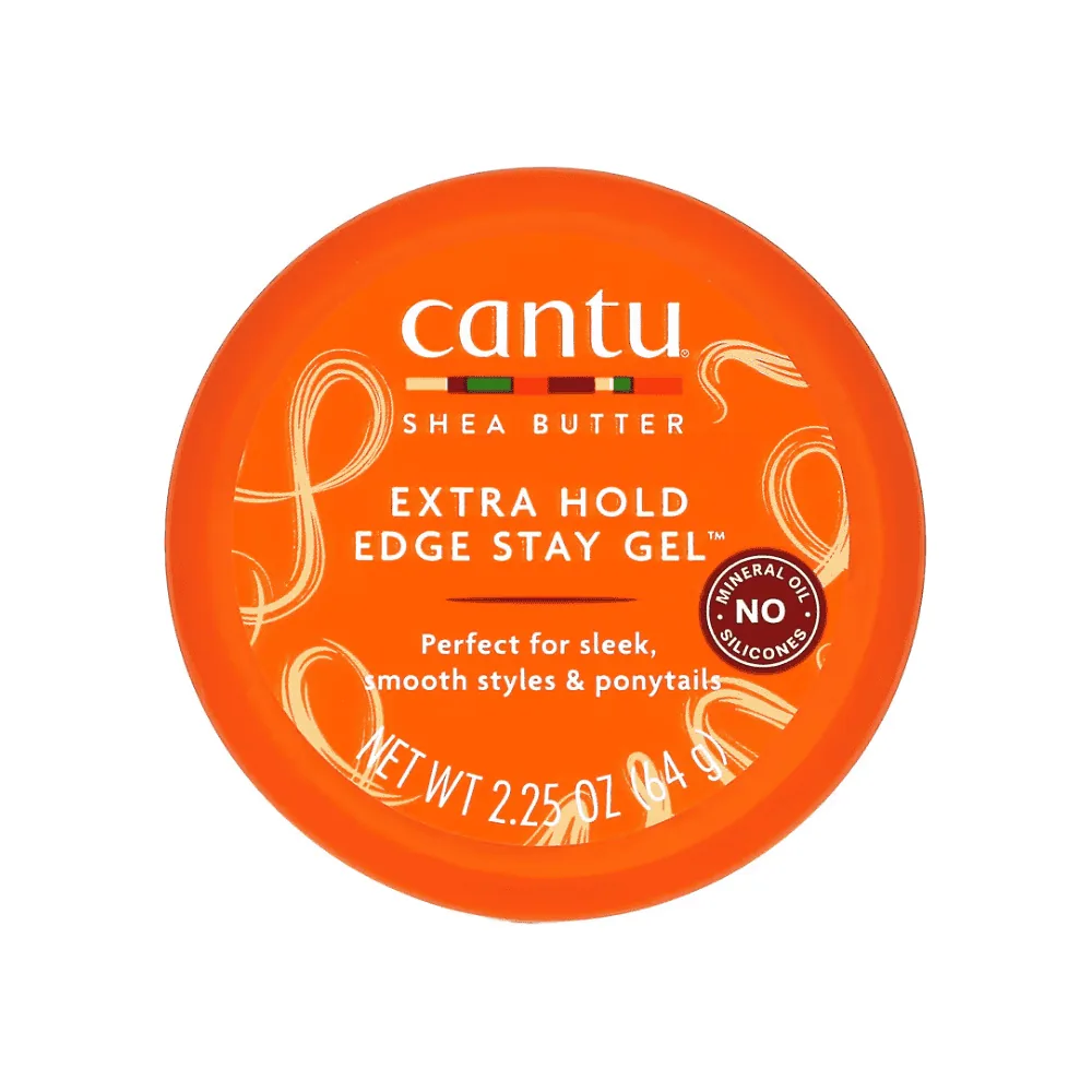 Cantu Shea Butter Extra Hold Edge Stay Gel 64G