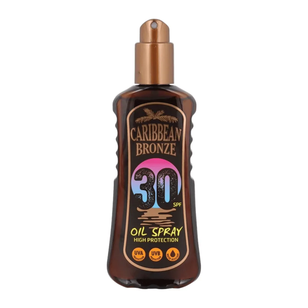 Caribbean Bronze Oil Spray Spf30 200ml