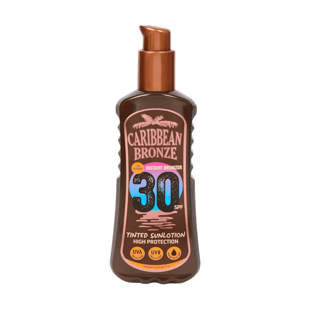 Caribbean Bronze Tinted Sunlotion Spf30 200ml