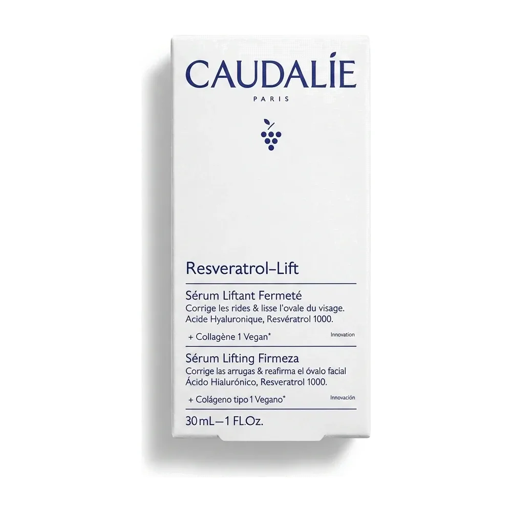 CAUDALIE – Resveratrol-Lift Sérum Liftant Fermeté – Correction rides & ovale visage – 30 mL