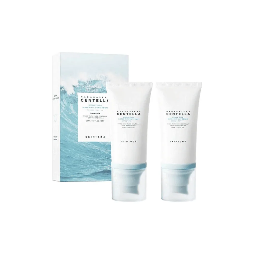 Centella Hyalu-cica Water-fit Sun Sérum Spf50+ Twin Pack 2 Pcs