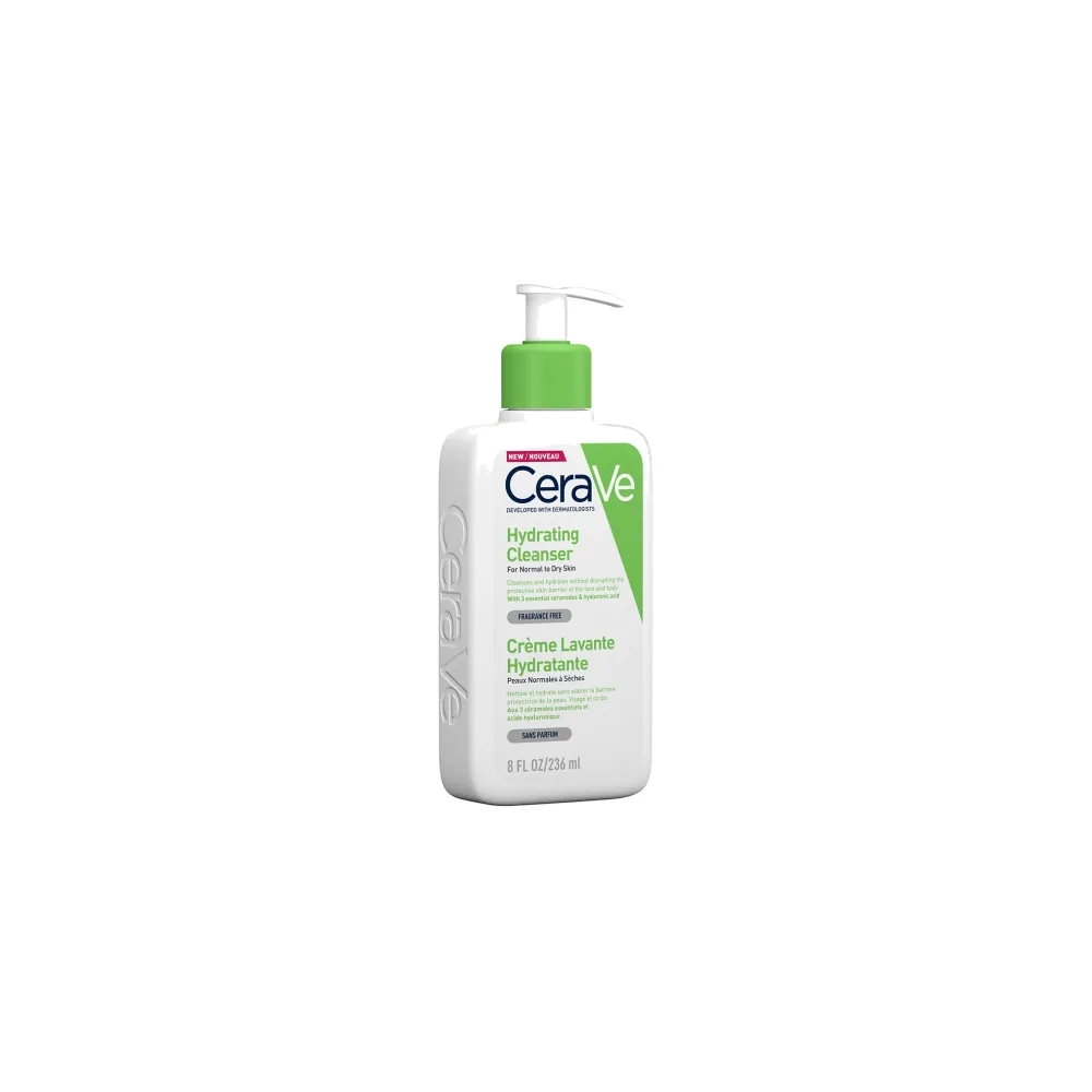 CeraVe Crème Lavante Hydratante Normale to Dry 236 ml
