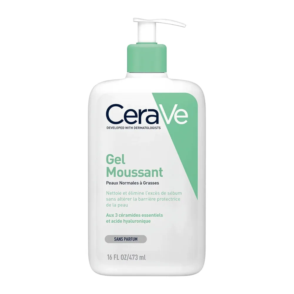 CERAVE Gel Moussant Peaux Grasses 236 ML