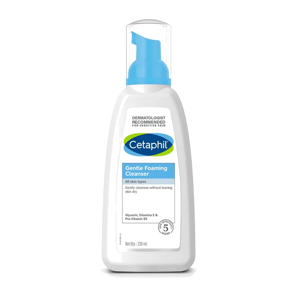 Cetaphil Gentle Skin Foaming Cleanser All Skin Types 236ml