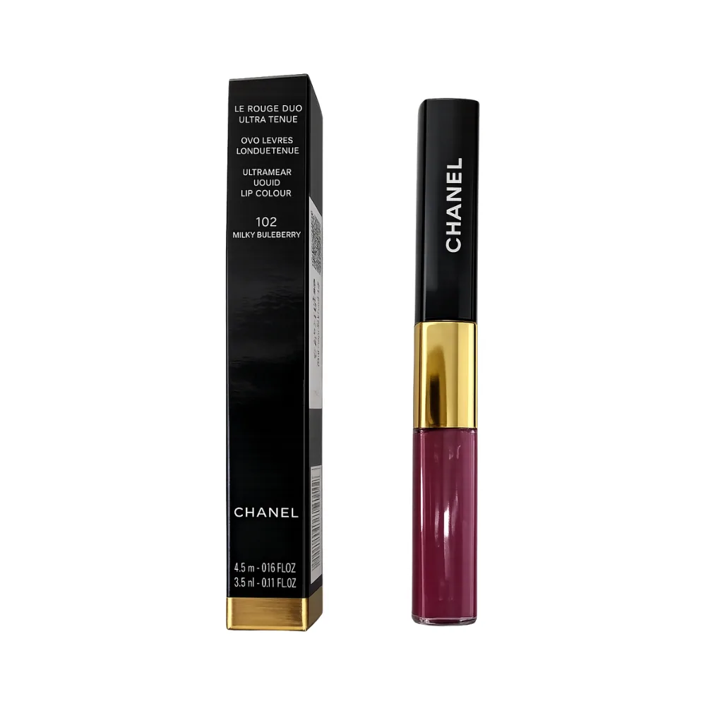 Chanel 102 Milky Blueberry Duo Lévre Longue Tenue 3.5ml + 4.5ml