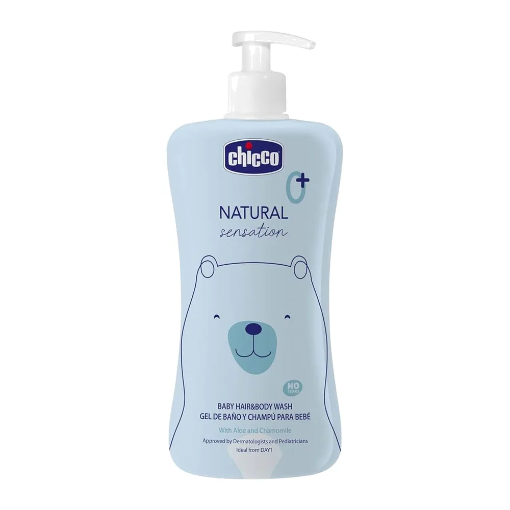 Chicco Natural Sentation Gel Corporel Doux Bébé 500ml
