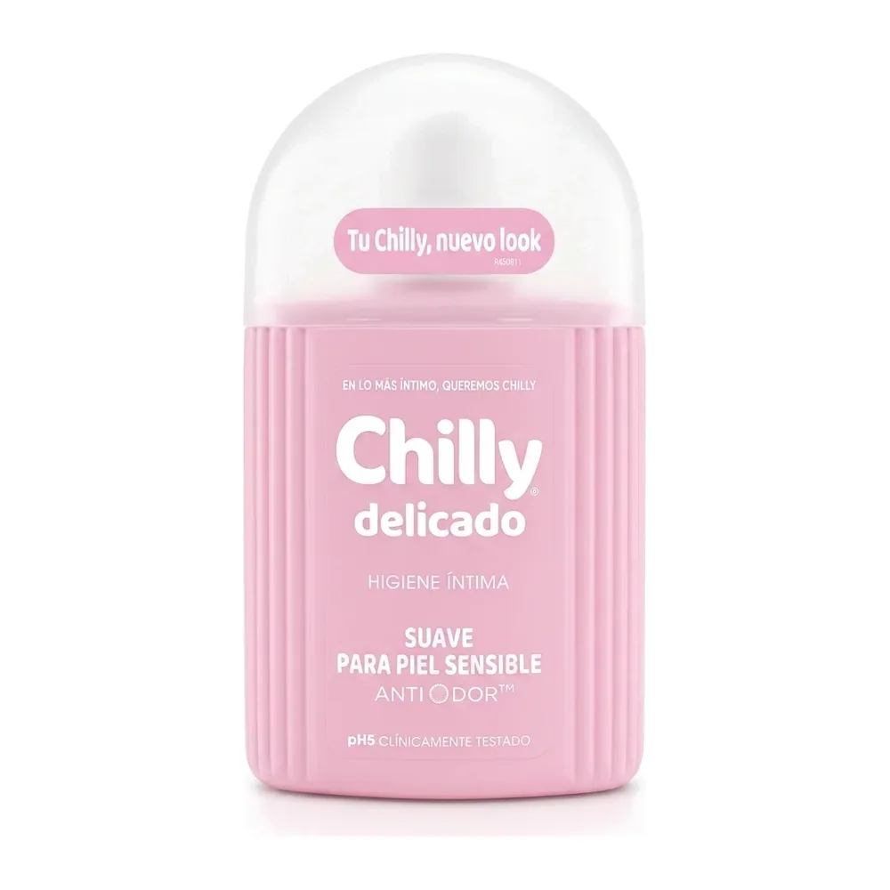 Chilly – Delicado Higiene Íntima – Douceur pour peau sensible – Non visible