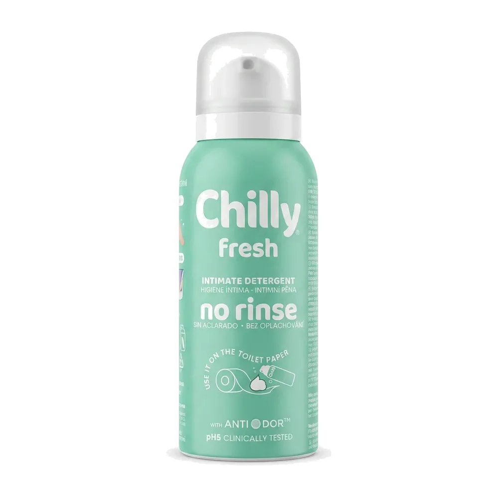 Chilly – Fresh No Rinse Intimate Detergent – Fraîcheur et Hygiène Intime Sans Rinçage