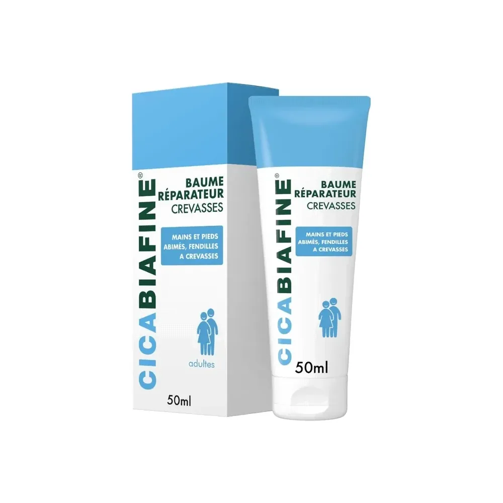 Cicabiafine Baume Réparateur Crevasses Mains Et Pieds 50ml