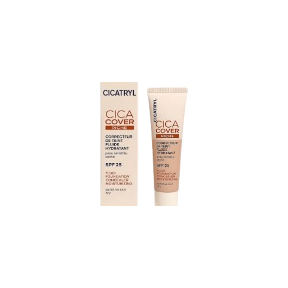 Cicatryl Cica Cover Légére Spf 25 Beige Naturel 03 Correcteuer de Teint 30ml