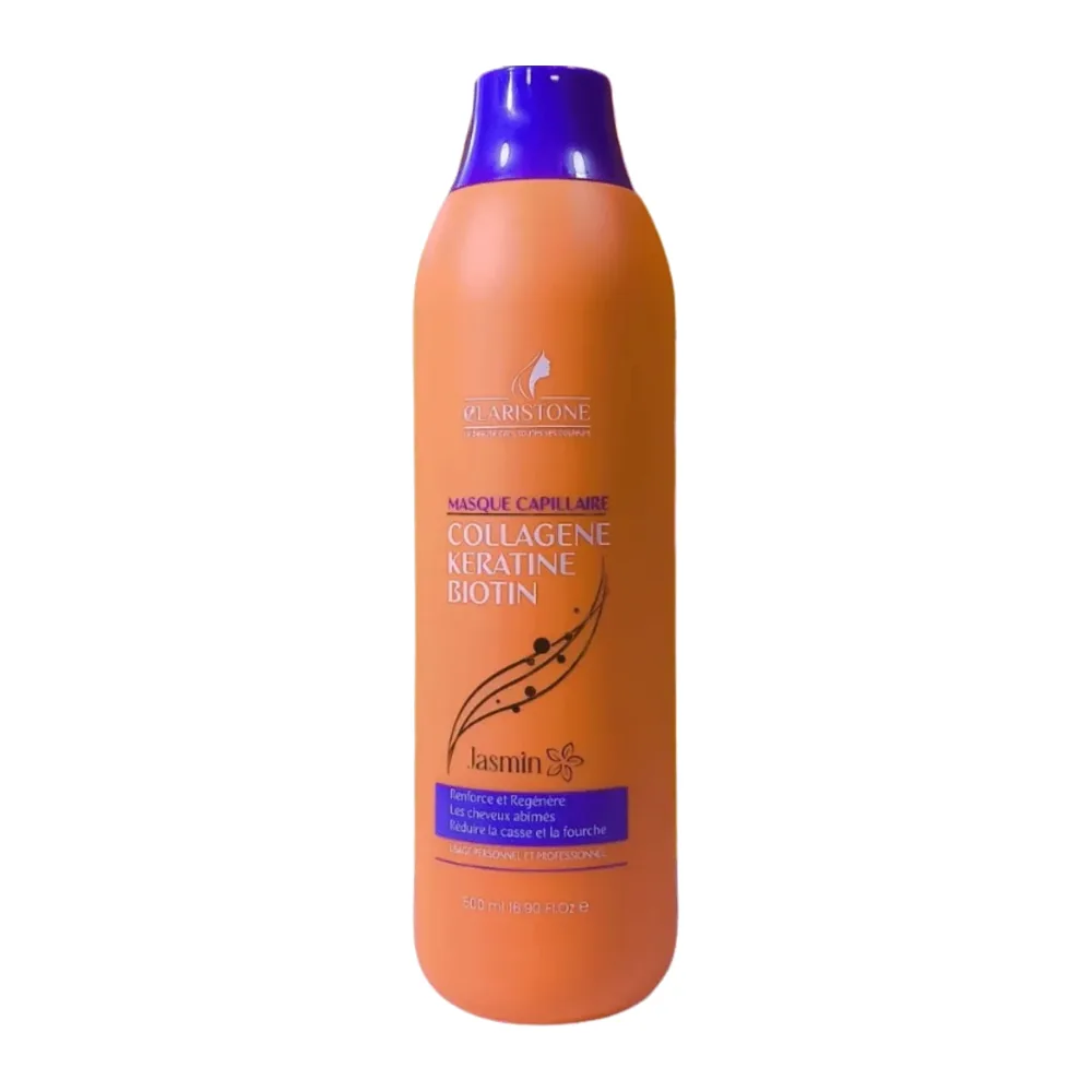 Claristone Masque Capillaire 500Ml Collagene Keratine Biotine