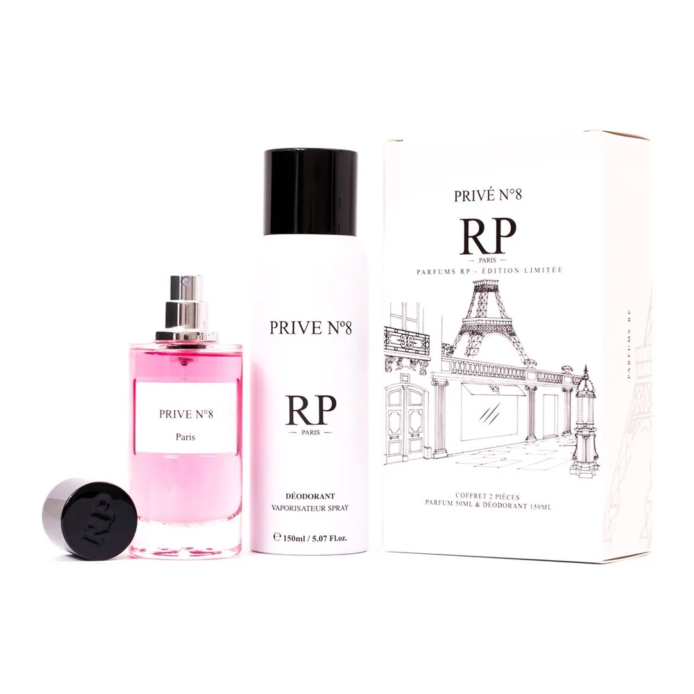 Coffret privé n°8 parfum + déodorant