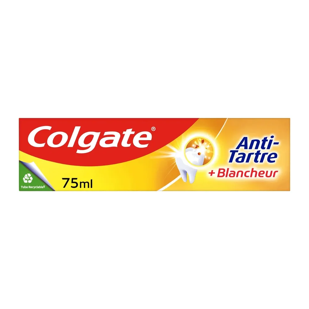 Colgate Dentifrise Anti Tarte + Blancheur 75Ml