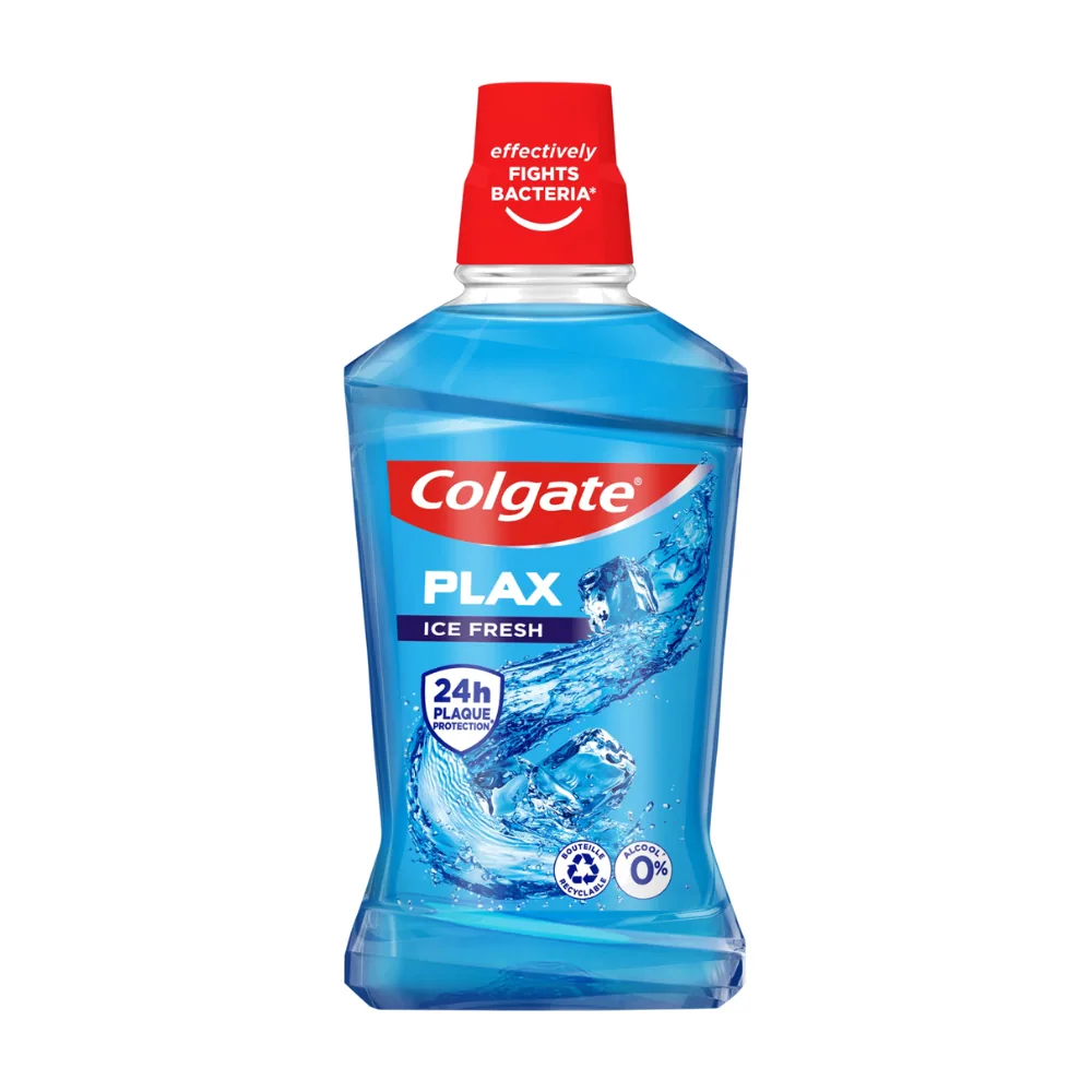 Colgate Plax Fresh& Protect Ice Bain De Bouche 500ml