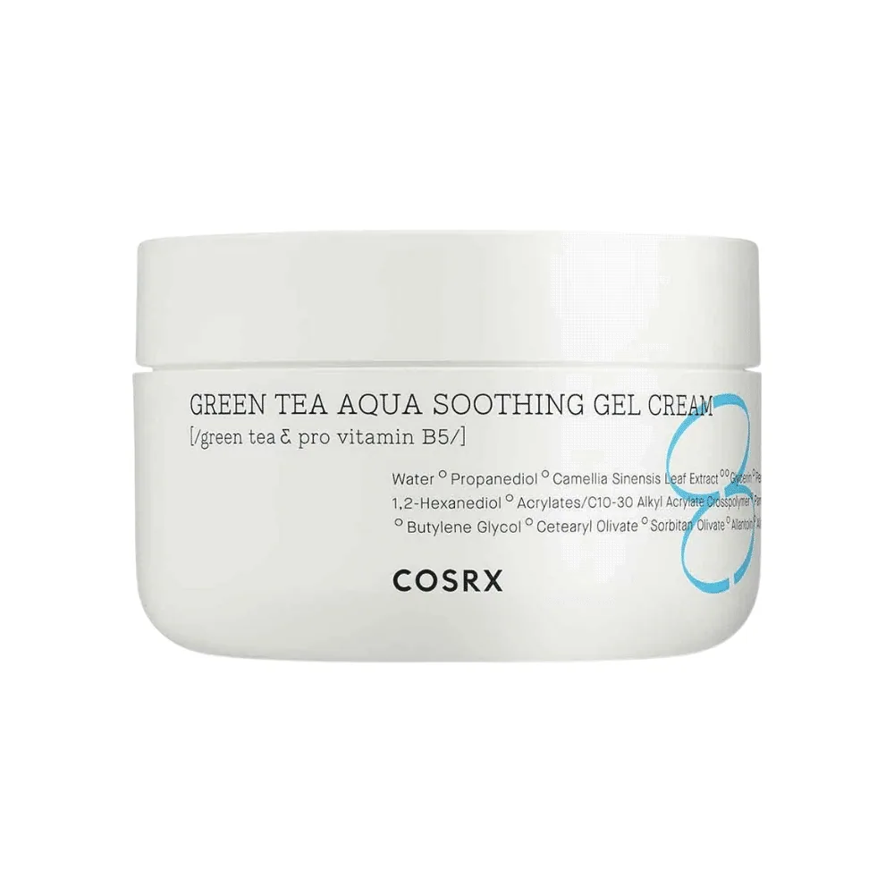 Cosrx Green Tea Aqua Soothing Gel Cream 50ml