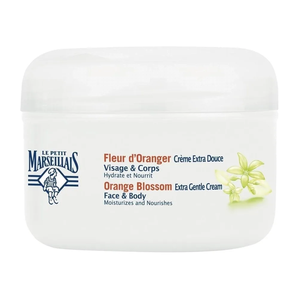 Crème Extra Douce Visage Et Corps a la Fleur D’Oranger 200 ml Le Petit Marseillais