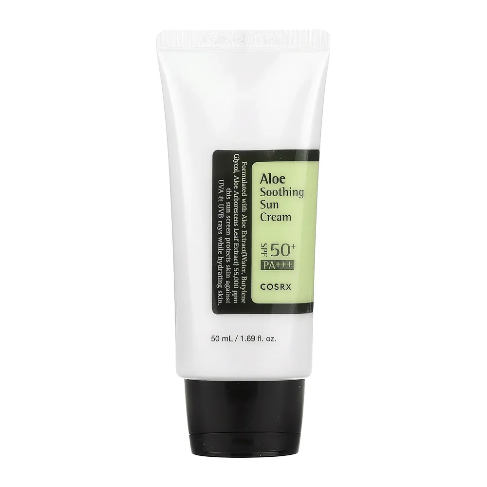 Crème Solaire Apaisante à l’Aloe SPF50+/ PA+++ 50ml