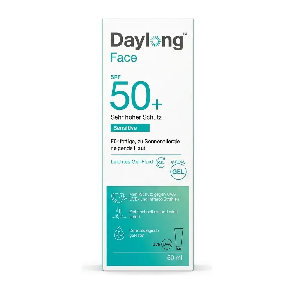 Daylong – Face SPF 50+ – Très Haute Protection Solaire – 50 ml