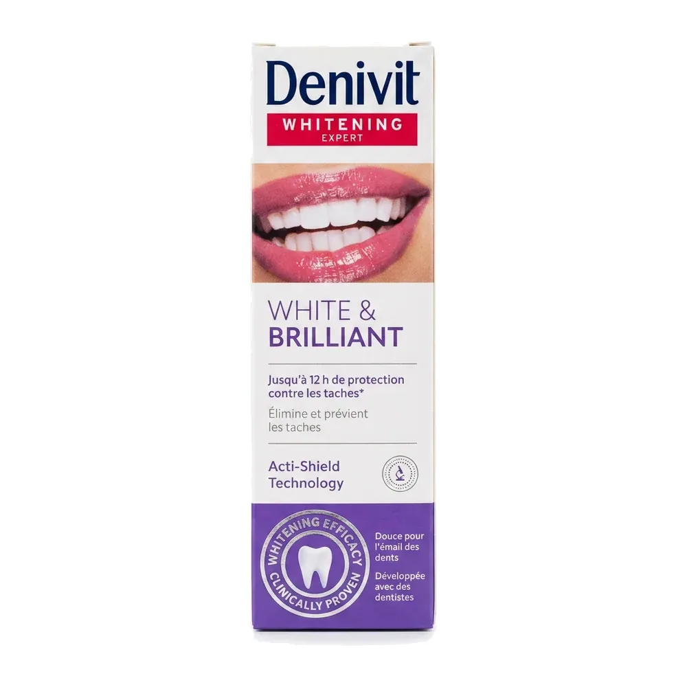 Denivit – White & Brilliant – Blanchiment et Protection Anti-Taches