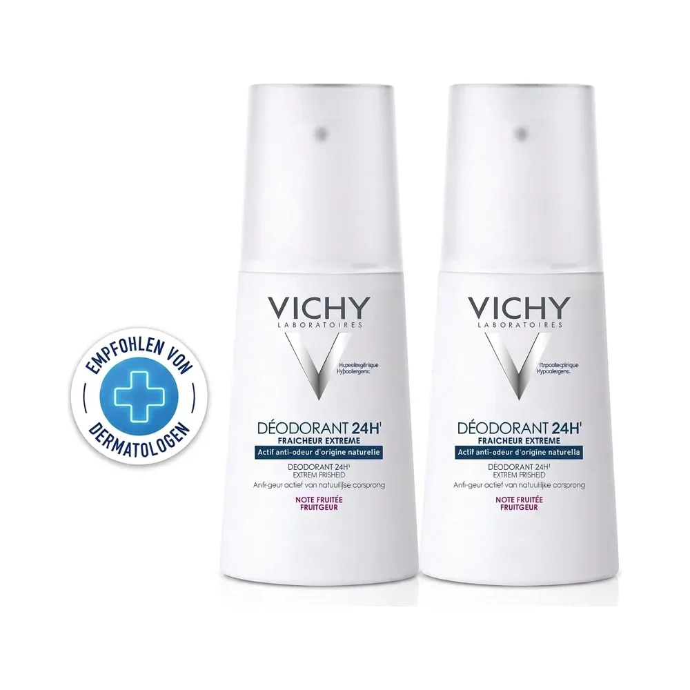 Déodorant ultra-frais 24 heures parfum fruité