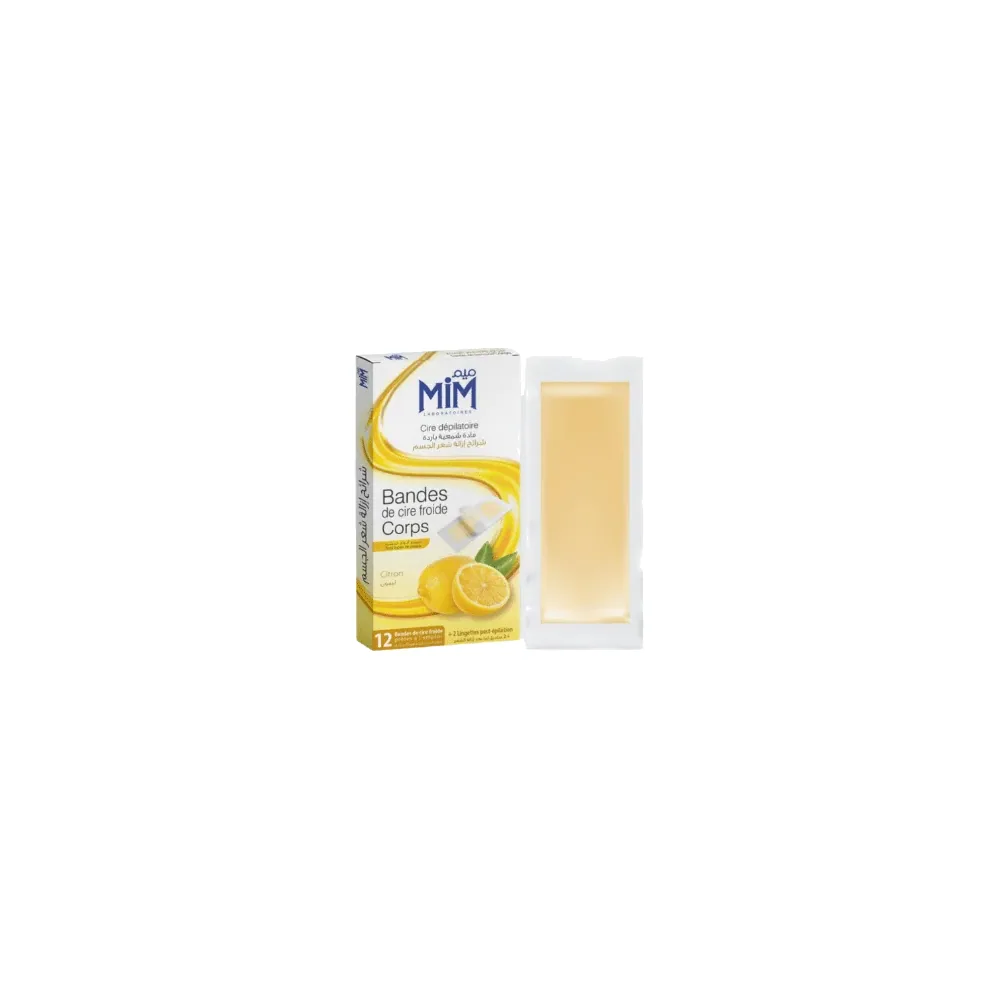 Dep Mim Cire Froide Corp Patch Citron
