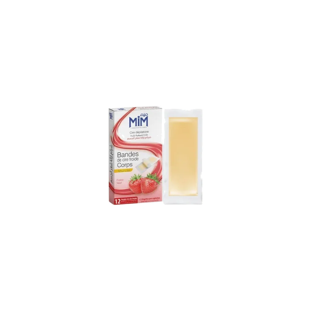 Dep Mim Cire Froide Corp Patch Fraise