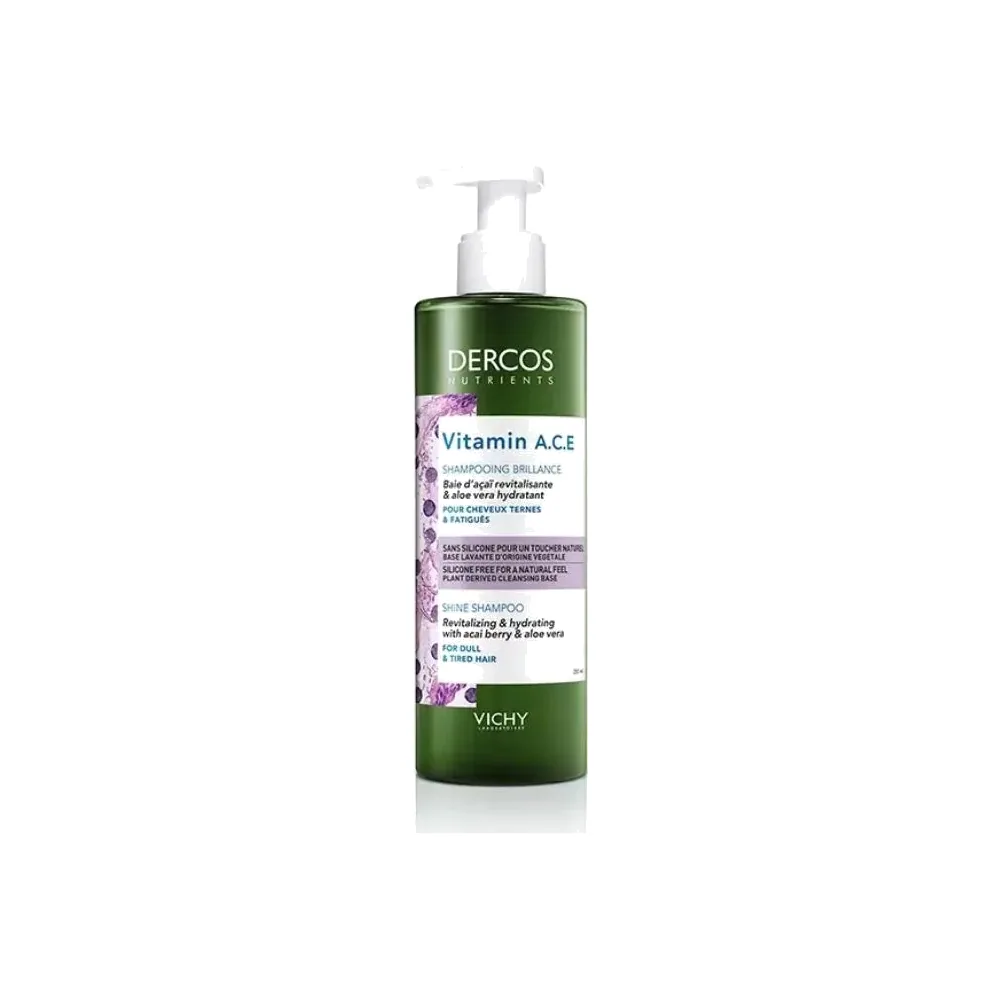DERCOS VITAMIN A.C.E Shampoing brillance 250 ml