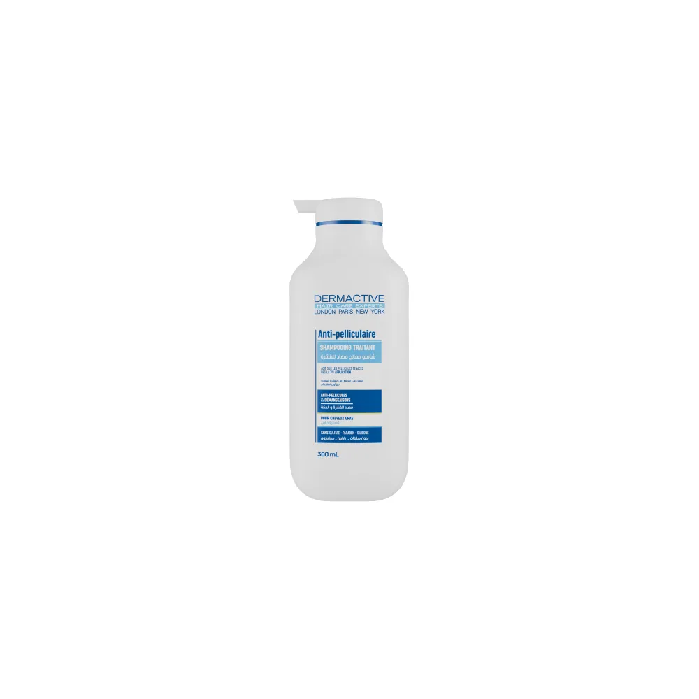 Dermactive Anti Pelliculaire Shampoing Cheuveux Gras 300ml