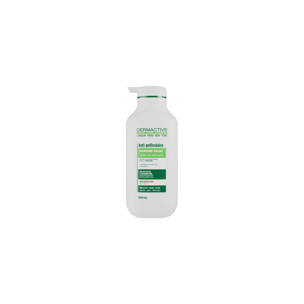 Dermactive Anti Pelliculaire Shampoing Cheuveux Secs 300ml