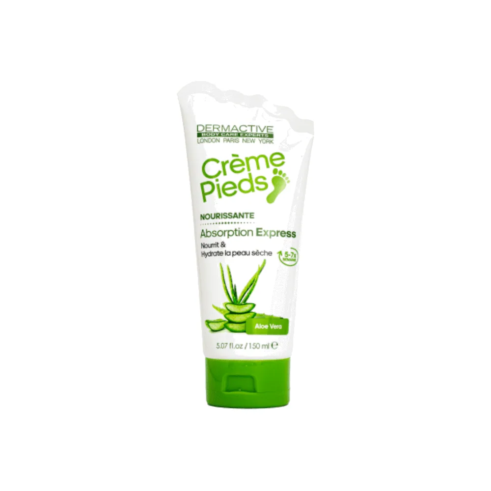 Dermactive Crème Pieds Nourissante Aloe Vera 150ml