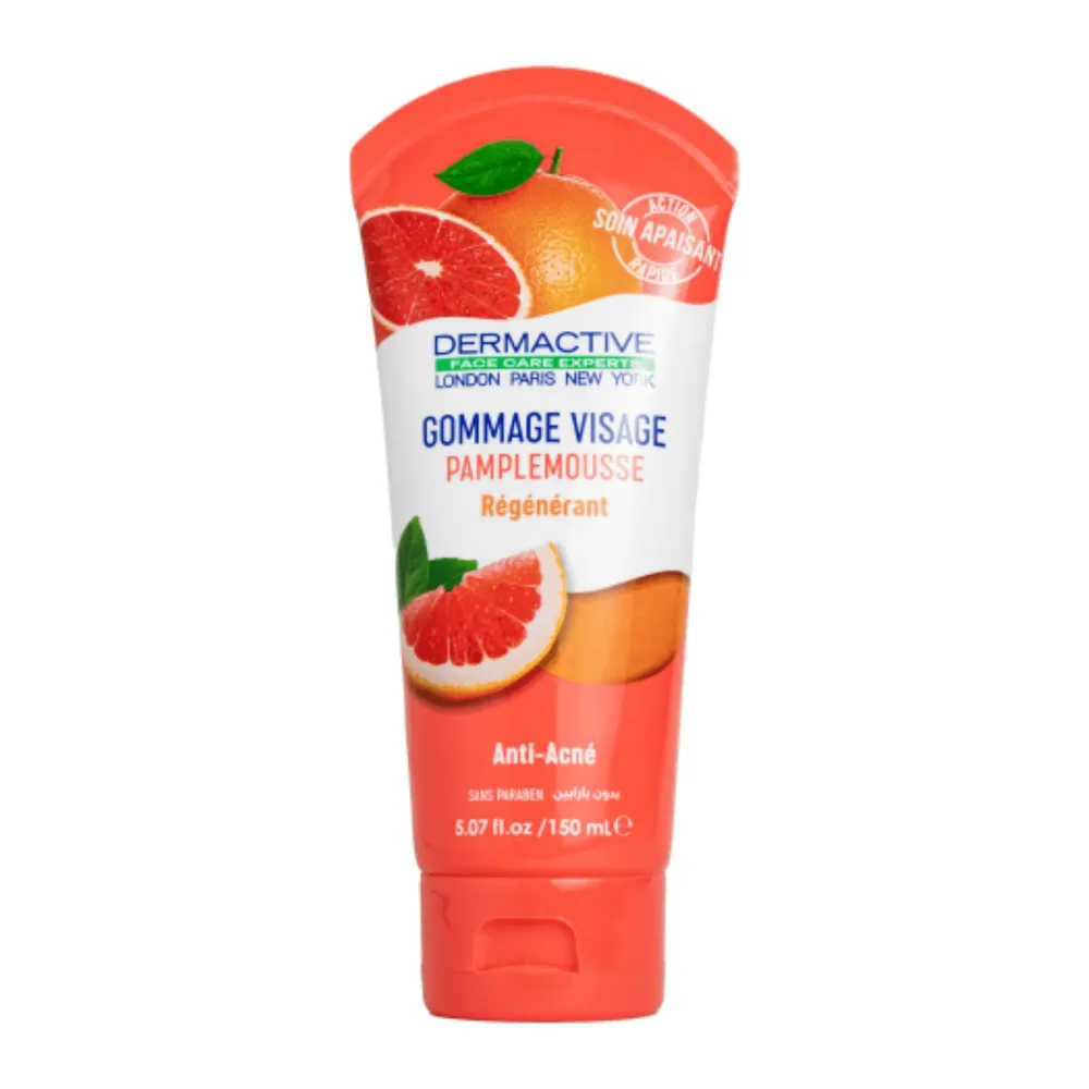 Dermactive Gomage Visage Raisin Adoucissant