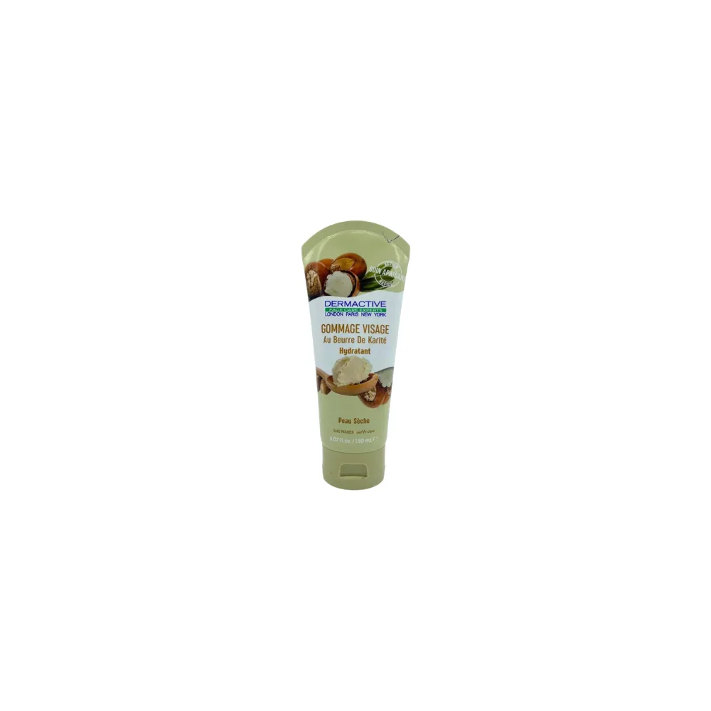 Dermactive Gommage Visage Au Beurre De Karite Hydratant 150ml
